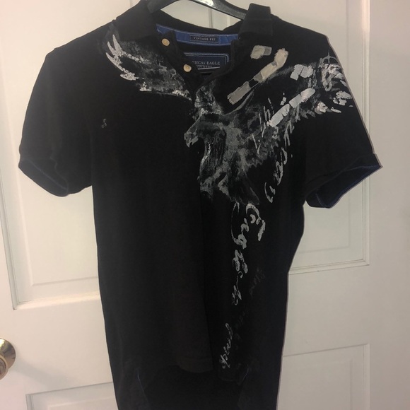 American Eagle Outfitters Other - American Eagle Men’s Black Polo